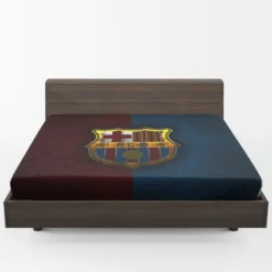 FC Barcelona Excellent Spanish Football Club Fitted Sheet 1