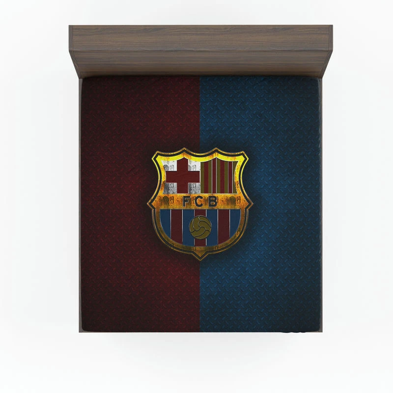 FC Barcelona Excellent Spanish Football Club Fitted Sheet