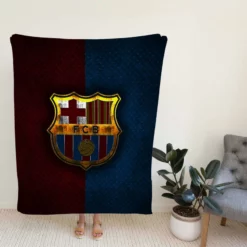 FC Barcelona Excellent Spanish Football Club Fleece Blanket