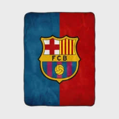 FC Barcelona Exciting Football Club Fleece Blanket 1