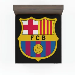 FC Barcelona Famous Football Club Fitted Sheet