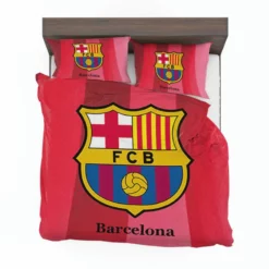 FC Barcelona Football Team Logo Bedding Set 1