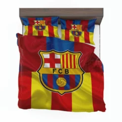 FC Barcelona La Liga Football Club Bedding Set 1