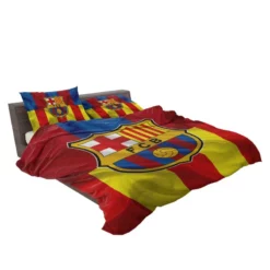 FC Barcelona La Liga Football Club Bedding Set 2