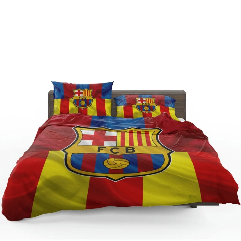 FC Barcelona La Liga Football Club Bedding Set