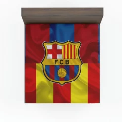 FC Barcelona La Liga Football Club Fitted Sheet