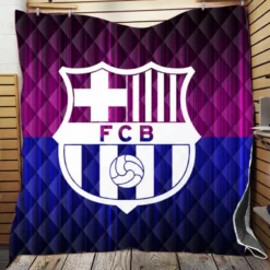 FC Barcelona Popular Football Club Quilt Blanket