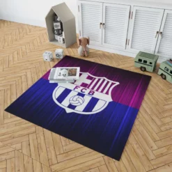 FC Barcelona Popular Football Club Rug 1