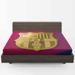 FC Barcelona Popular Spanish Football Team Fitted Sheet 1