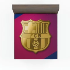 FC Barcelona Popular Spanish Football Team Fitted Sheet