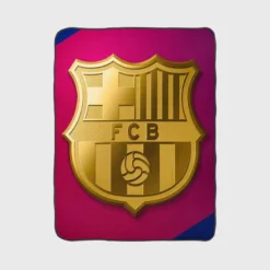 FC Barcelona Popular Spanish Football Team Fleece Blanket 1