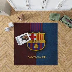 FC Barcelona Professional Spanish Football Club Rug