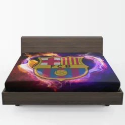 FC Barcelona Soccer Club Fitted Sheet 1