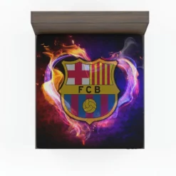 FC Barcelona Soccer Club Fitted Sheet