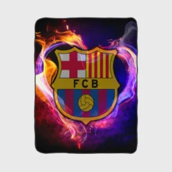 FC Barcelona Soccer Club Fleece Blanket 1