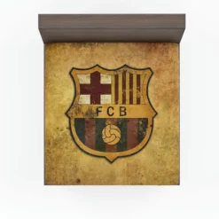 FC Barcelona Spanish Football Club Fitted Sheet
