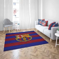 FC Barcelona Strongest Spanish Football Team Rug 2