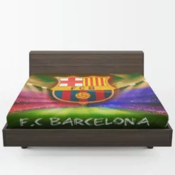 FC Barcelona Top Ranked Football Club Fitted Sheet 1