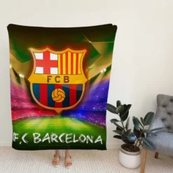 FC Barcelona Top Ranked Football Club Fleece Blanket