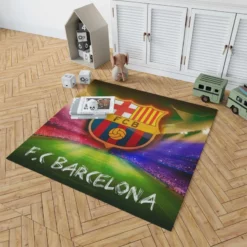 FC Barcelona Top Ranked Football Club Rug 1