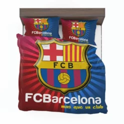 FC Barcelona largest social media following Team Bedding Set 1