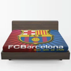 FC Barcelona largest social media following Team Fitted Sheet 1