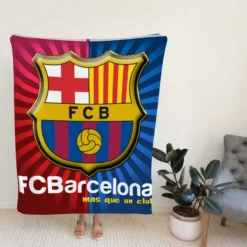 FC Barcelona largest social media following Team Fleece Blanket