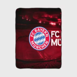 FC Bayern Munich Exciting Football Club Fleece Blanket 1