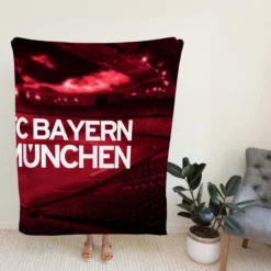 FC Bayern Munich Exciting Football Club Fleece Blanket