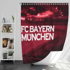 FC Bayern Munich Exciting Football Club Shower Curtain