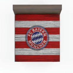 FC Bayern Munich Football Club Logo Fitted Sheet