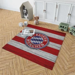 FC Bayern Munich Football Club Logo Rug 1