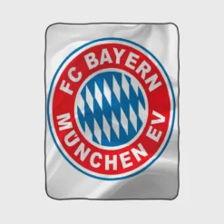 FC Bayern Munich German Football Club Fleece Blanket 1