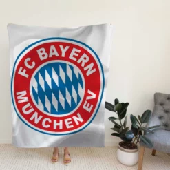 FC Bayern Munich German Football Club Fleece Blanket