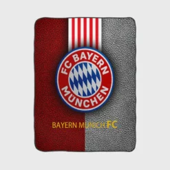 FC Bayern Munich Popular Soccer Team Fleece Blanket 1