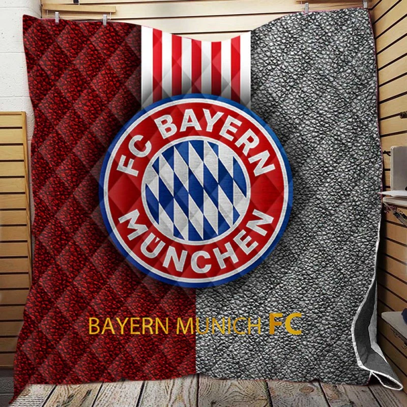 FC Bayern Munich Popular Soccer Team Quilt Blanket