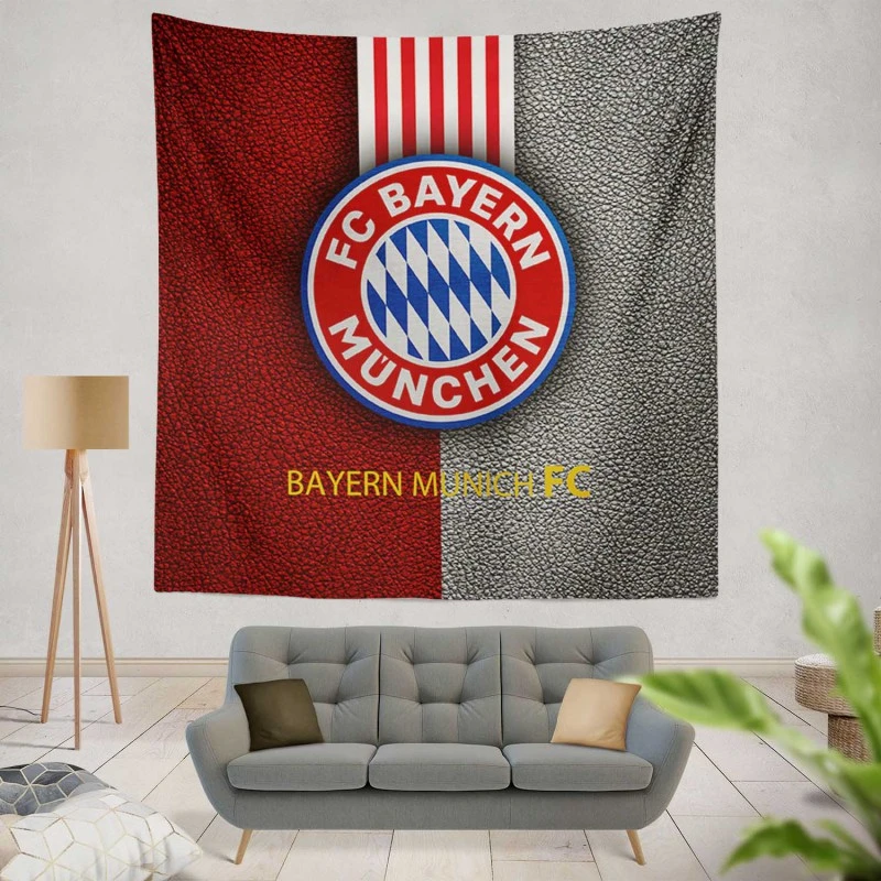 FC Bayern Munich Popular Soccer Team Tapestry