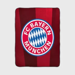 FC Bayern Munich Professional Football Club Fleece Blanket 1