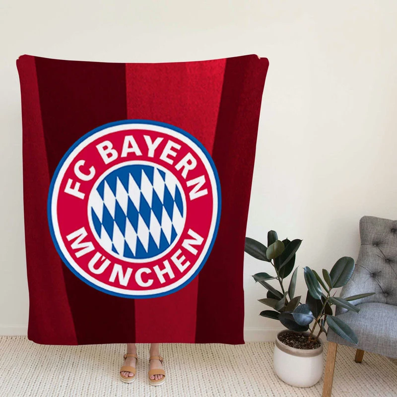 FC Bayern Munich Professional Football Club Fleece Blanket