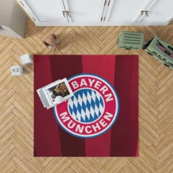 FC Bayern Munich Professional Football Club Rug