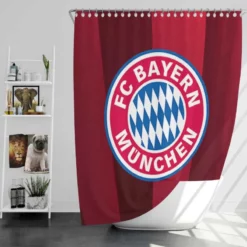 FC Bayern Munich Professional Football Club Shower Curtain