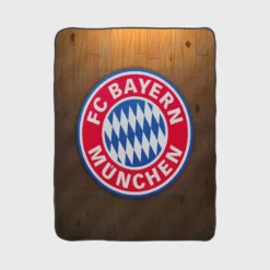 FC Bayern Munich Soccer Club Fleece Blanket 1