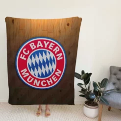 FC Bayern Munich Soccer Club Fleece Blanket