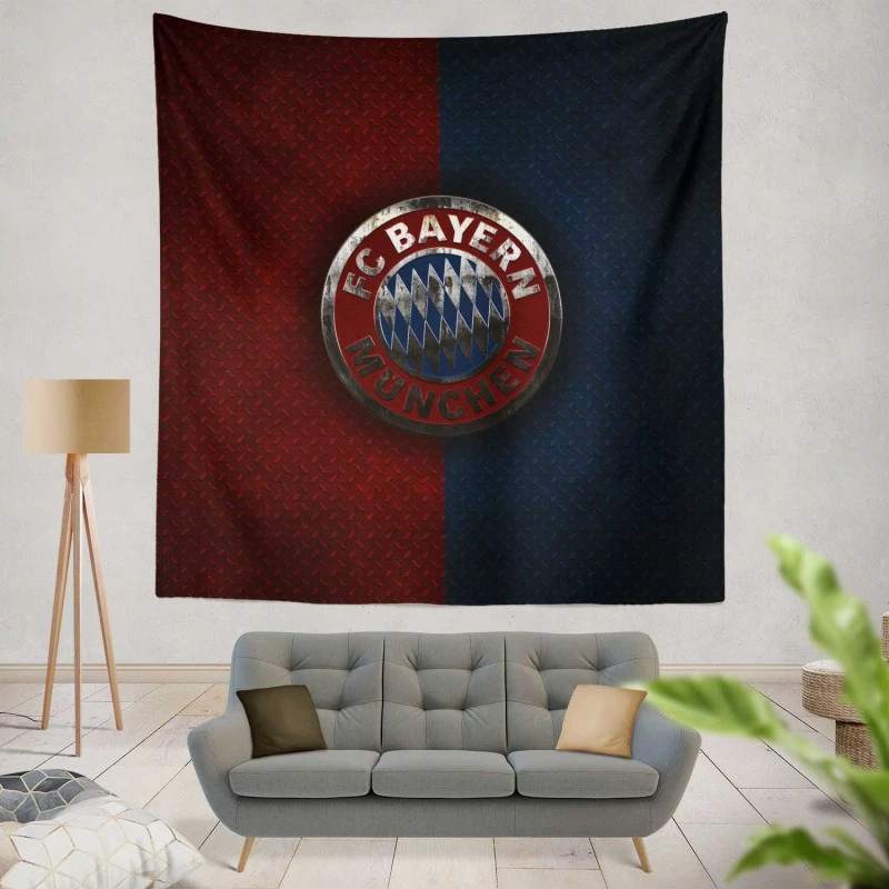 FC Bayern Munich Strong Football Club Tapestry