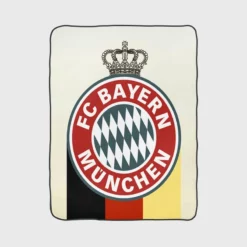 FC Bayern Munich Strong Soccer Team Fleece Blanket 1