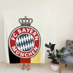 FC Bayern Munich Strong Soccer Team Fleece Blanket