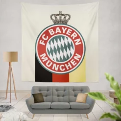 FC Bayern Munich Strong Soccer Team Tapestry