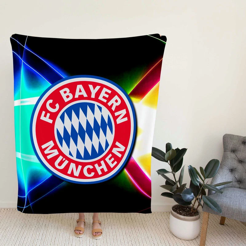 FC Bayern Munich Successful Club in German Football Fleece Blanket