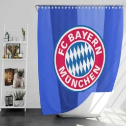 FC Bayern Munich Top Ranked Soccer Team Shower Curtain