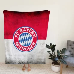 FC Bayern Munich UEFA Champions League Club Fleece Blanket